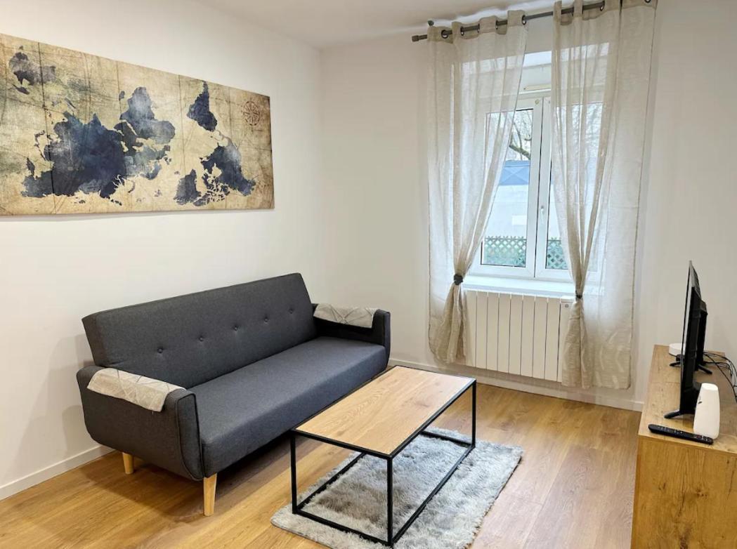 Rs-0 - Appartement F2 Au Rdc A Mulhouse Pour 1-3 Pers Exteriör bild